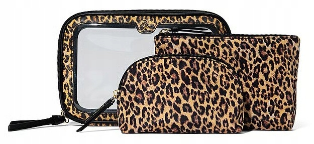 Kosmetyczka 3w1 zestaw Victoria's Secret panterka