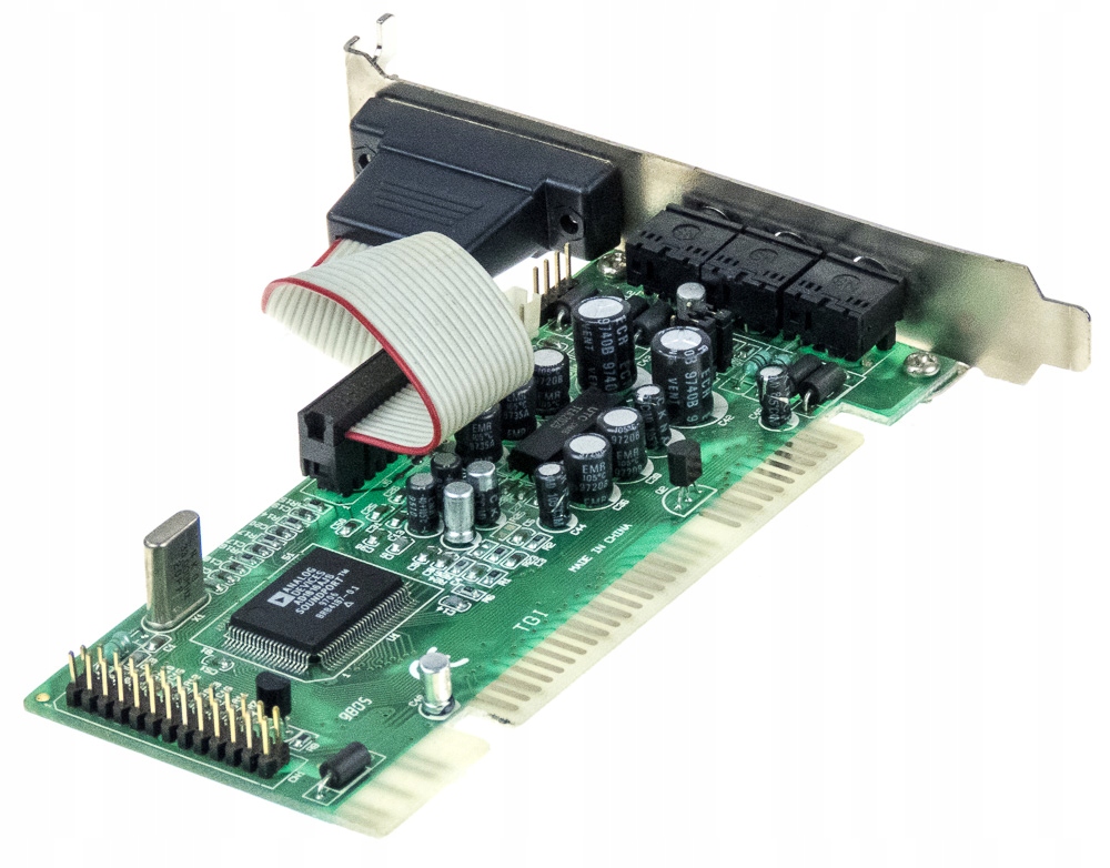 ANALOG DEVICES AD1816AJS ISA SOUND CARD Producent Inna