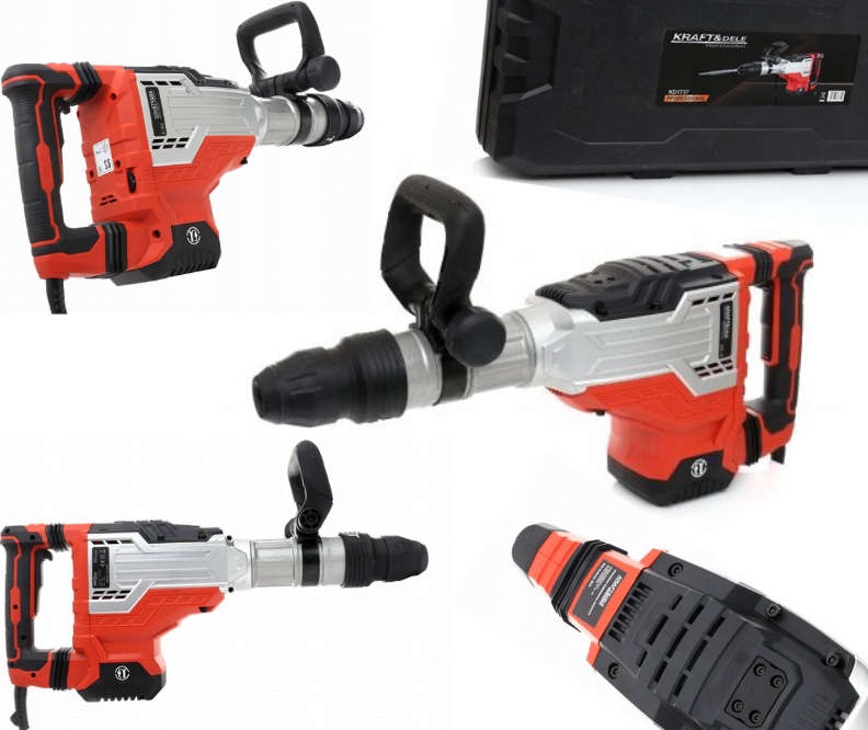 Demoliční Vrtací Kladivo 2600W Kufr Nový Model Sds Max 48J