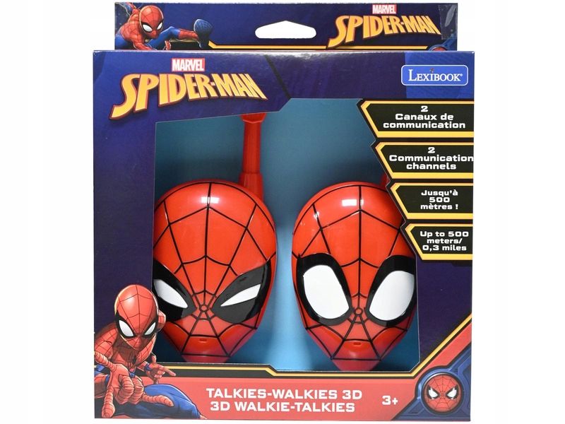 Zabawka krótkofalówki Lexibook Spider-Man TW18SP