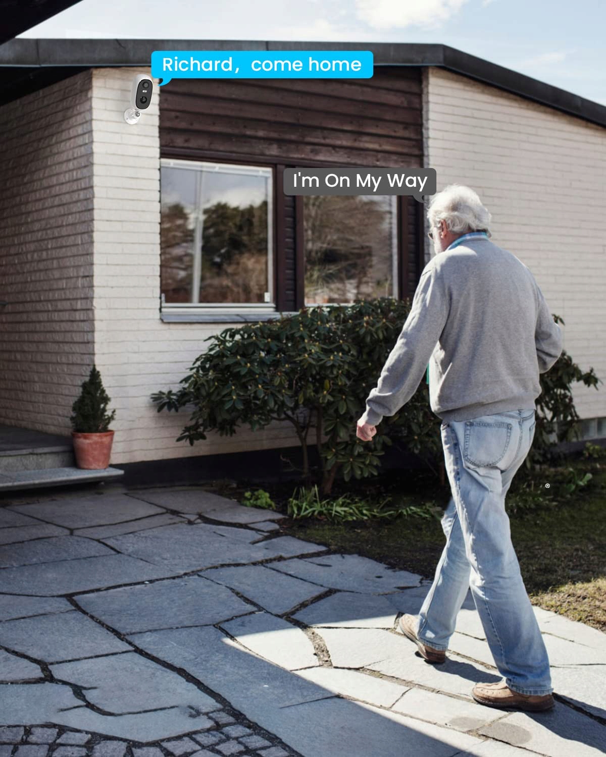 Kamera tubowa IP ieGeek Kamera Zewnętrzna Kamery 10400mAh Akumulator SD 3 Marka ieGeek