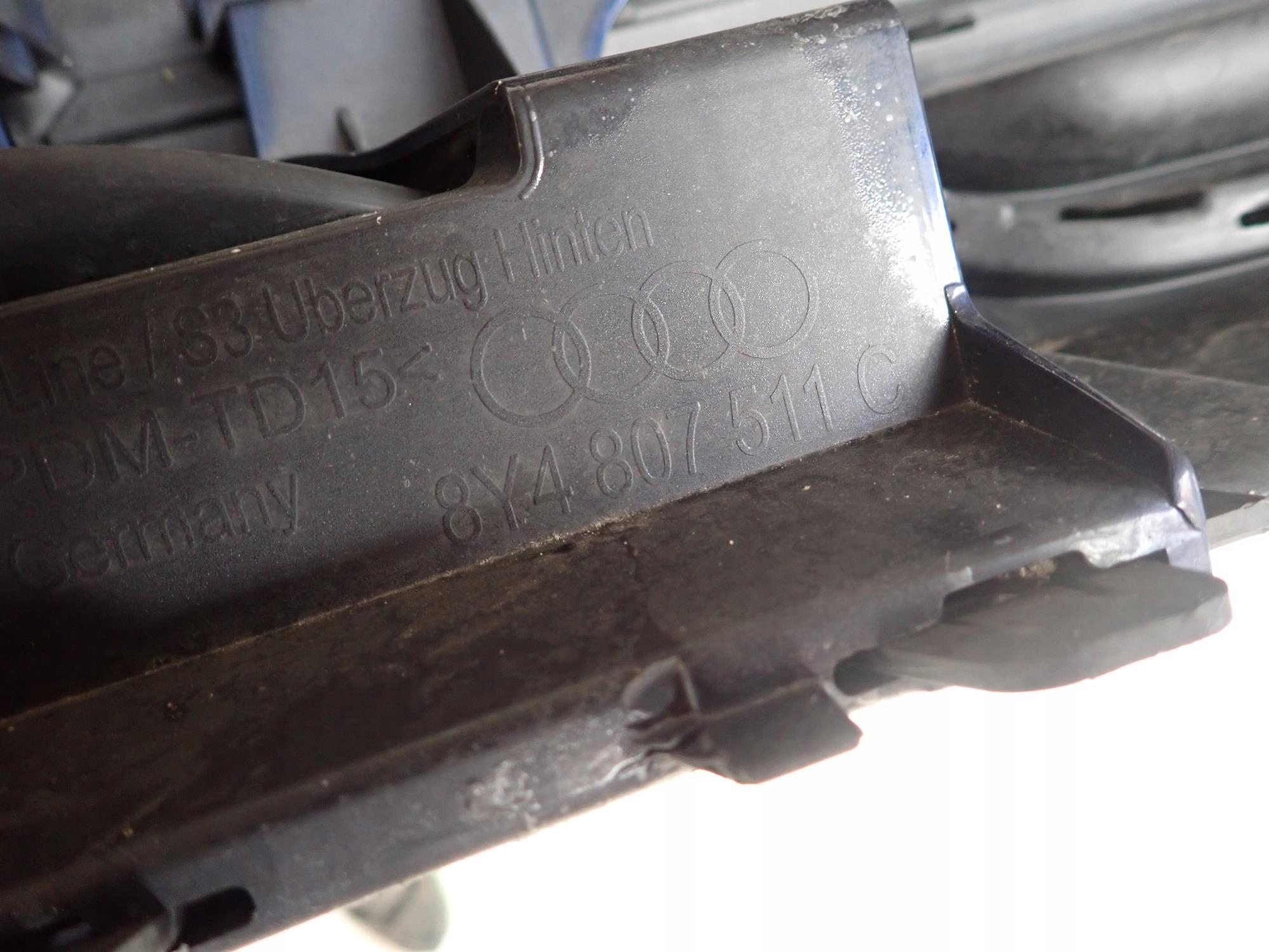AUDI A3 IV 4 8Y HB S-LINE 20-> bumper rear part rear PDC
