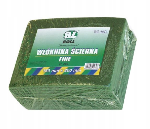 BOLL Włóknina ścierna FINE gr.280 zielona