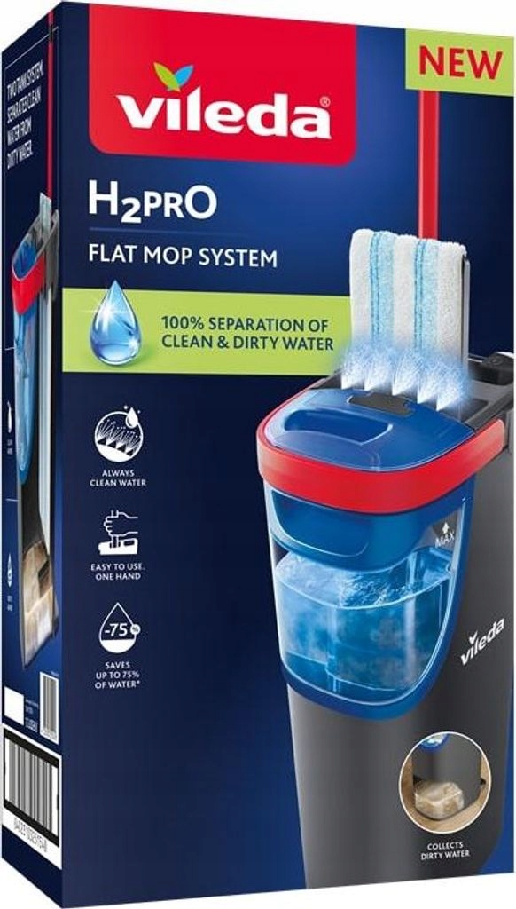 Vileda Mop Płaski H2PRO Box