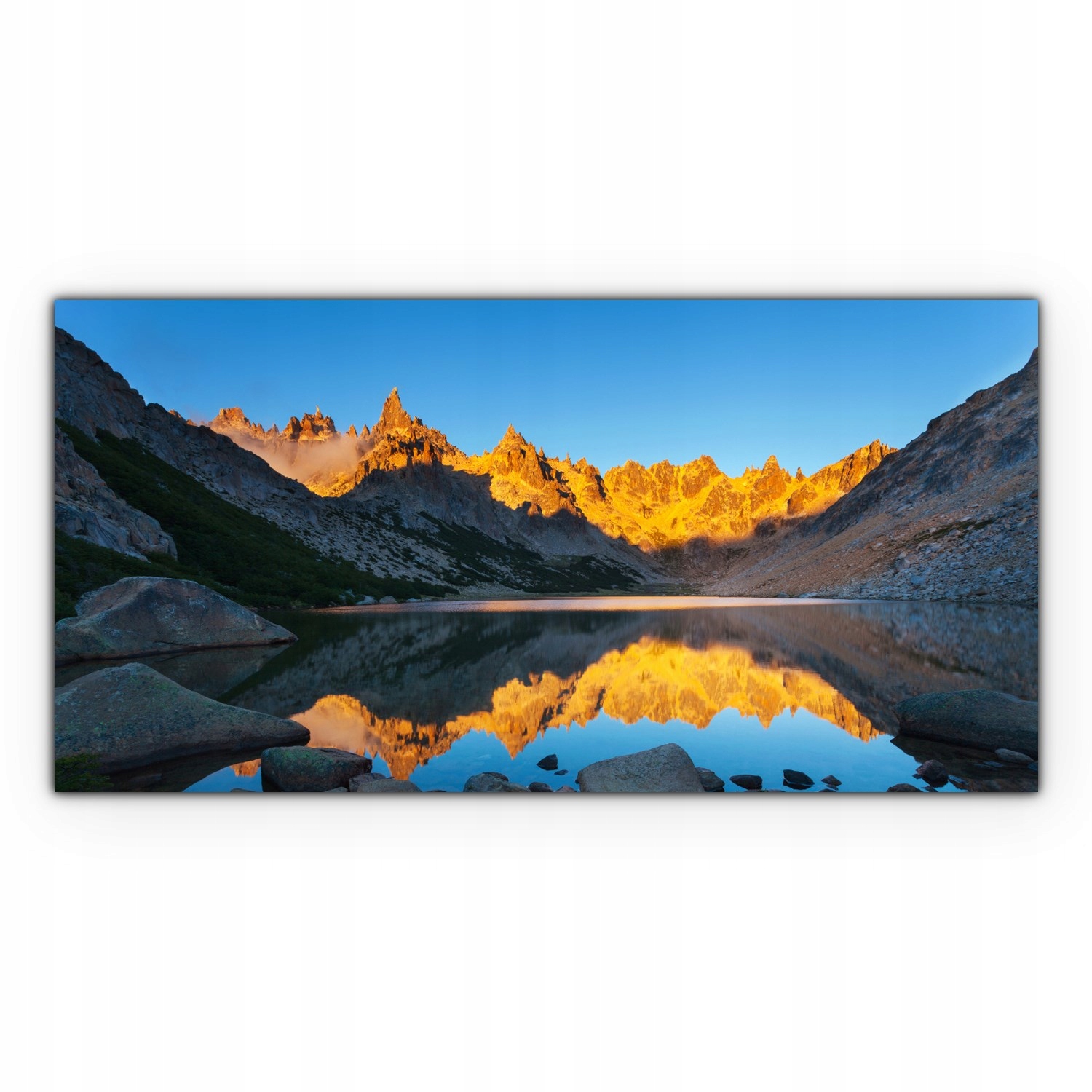 

Obraz canvas na ścianę 100x50 Obóz Wschód Słońca