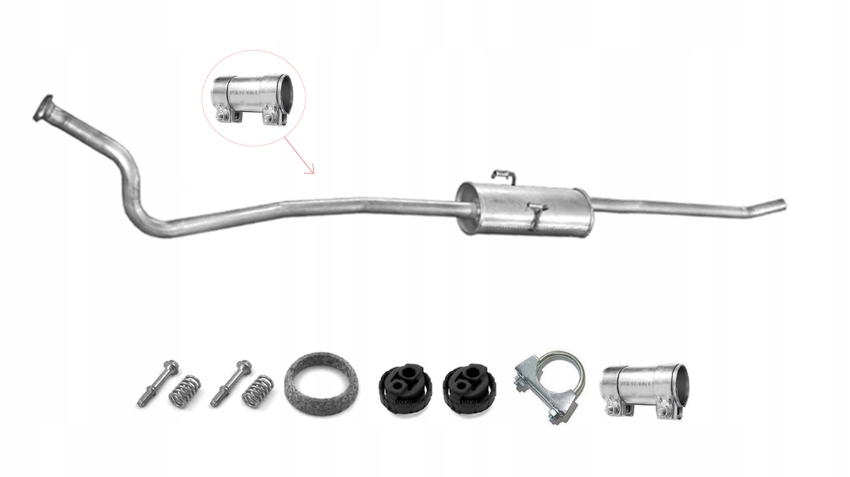 Fiat Scudo 1.9 Diesel 52KW (1995-2003) Tlumič