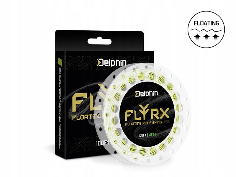 Sznur Muchowy Delphin Flyrx WF4-F 100 Ft