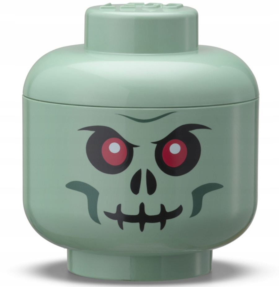 Lego Pojemnik Głowa Mini Zombie ø 10 x 12 CM Wys