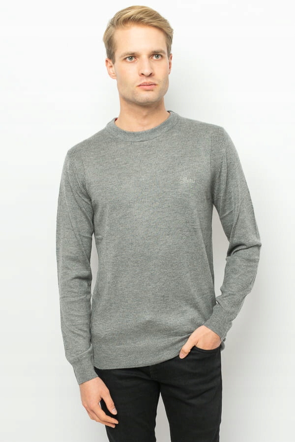 Pánský Svetr Guess M2BR04 Z3142 Šedý XXL