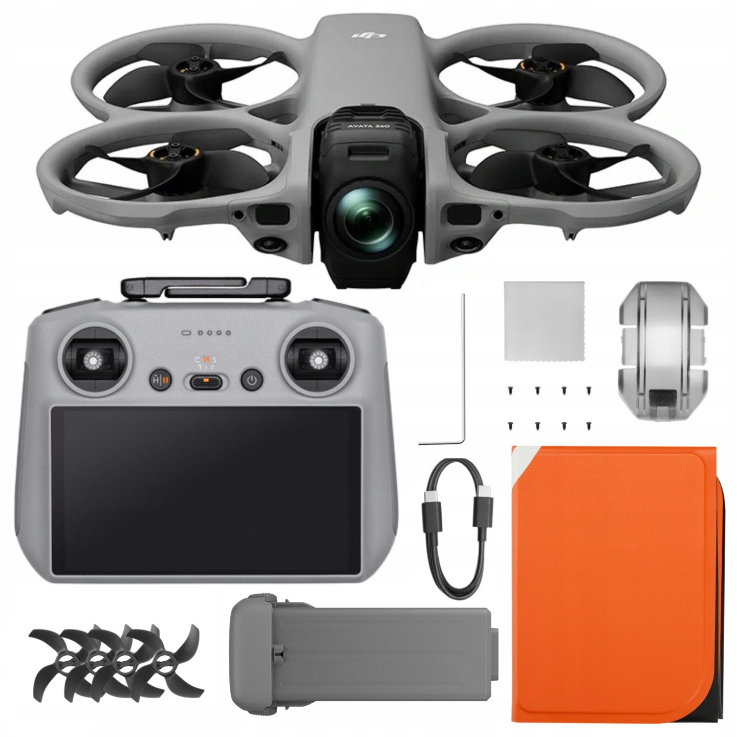 Dron Dji Avata 360 Fpv 8K 60FPS Kamera Sferyczna Matryca 1 cal LiDAR O4+