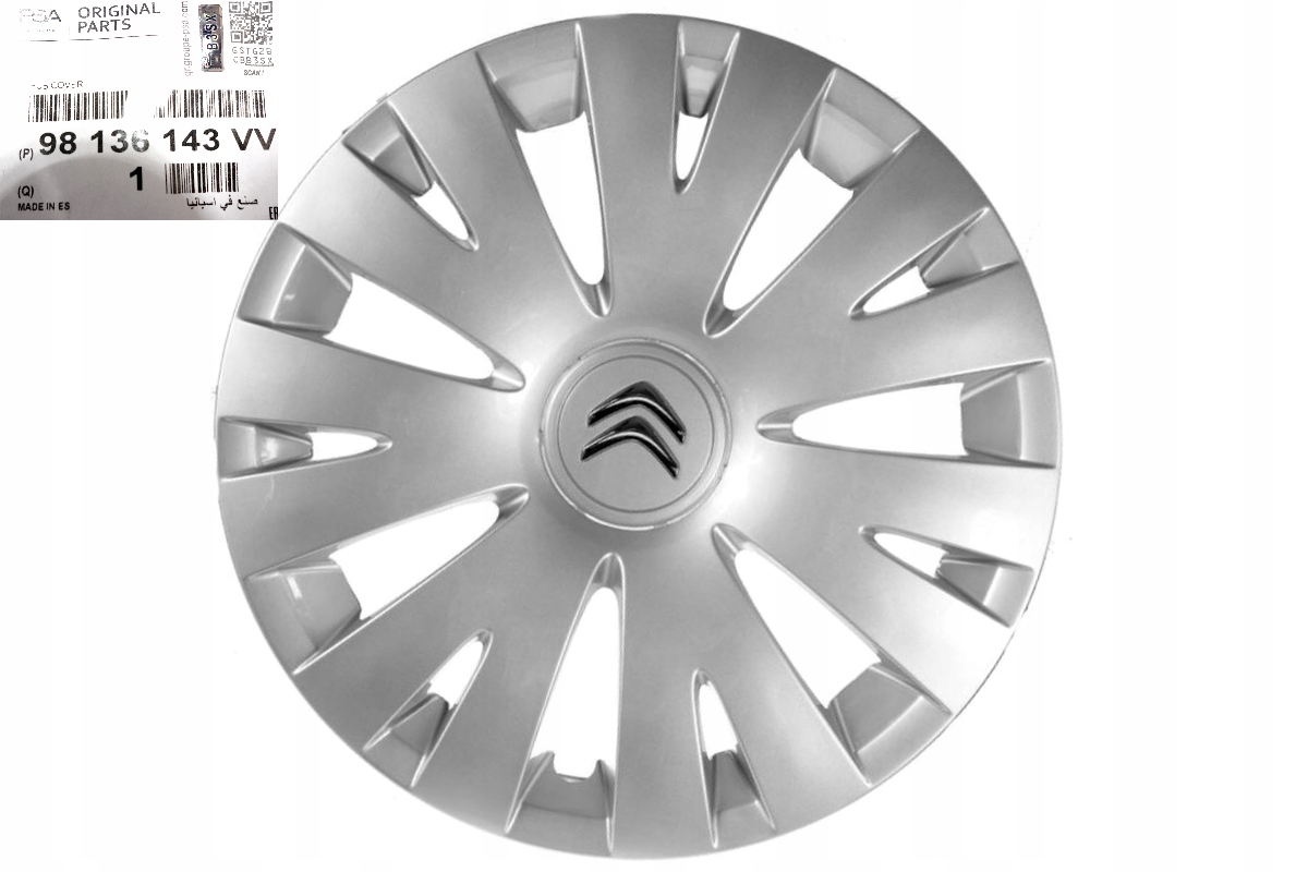 

Kołpak Koła 15" Citroen Berlingo Oryginał