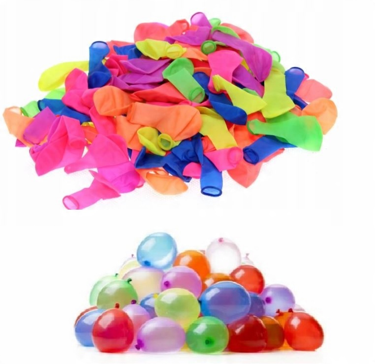 

Kolorowe Balony Bomby Wodne 100SZT Balon Na Wodę