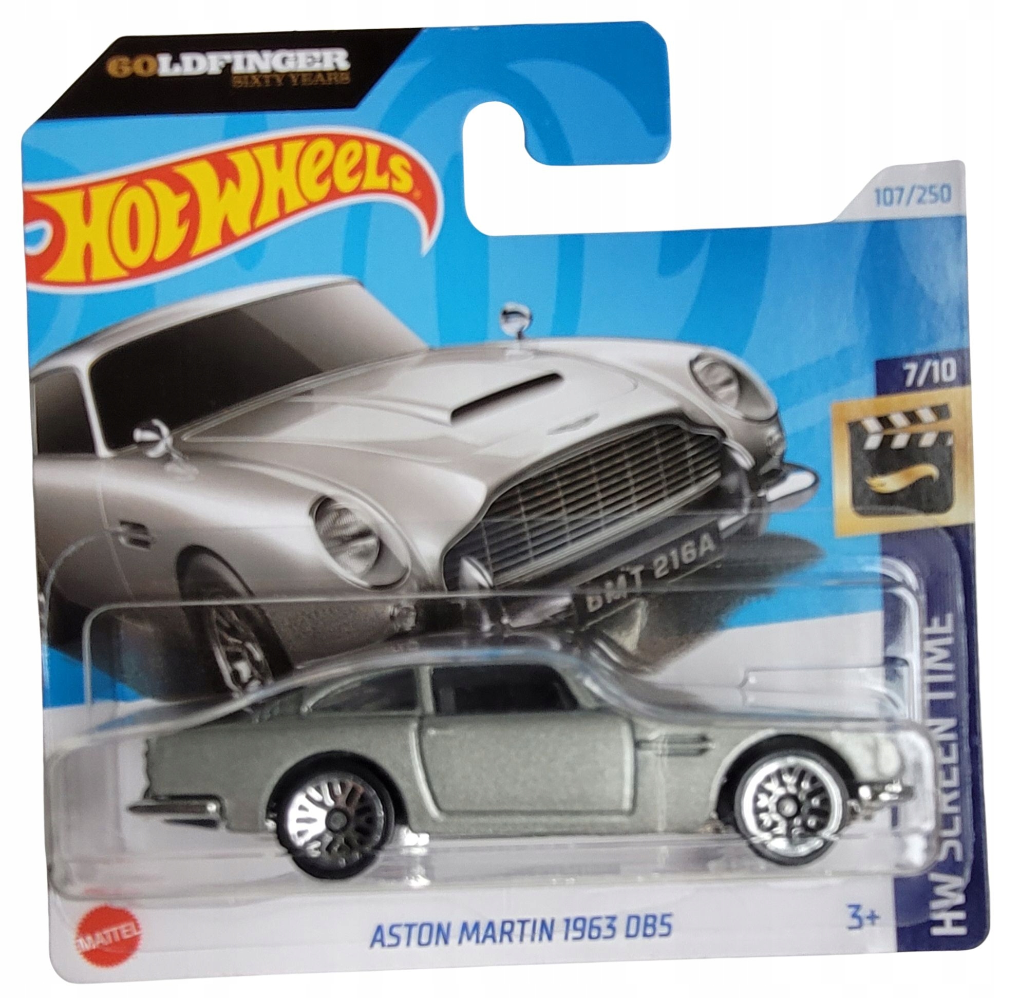 HOT WHEELS- ASTON MARTIN 1963 DB5 HTB36 (074299057854