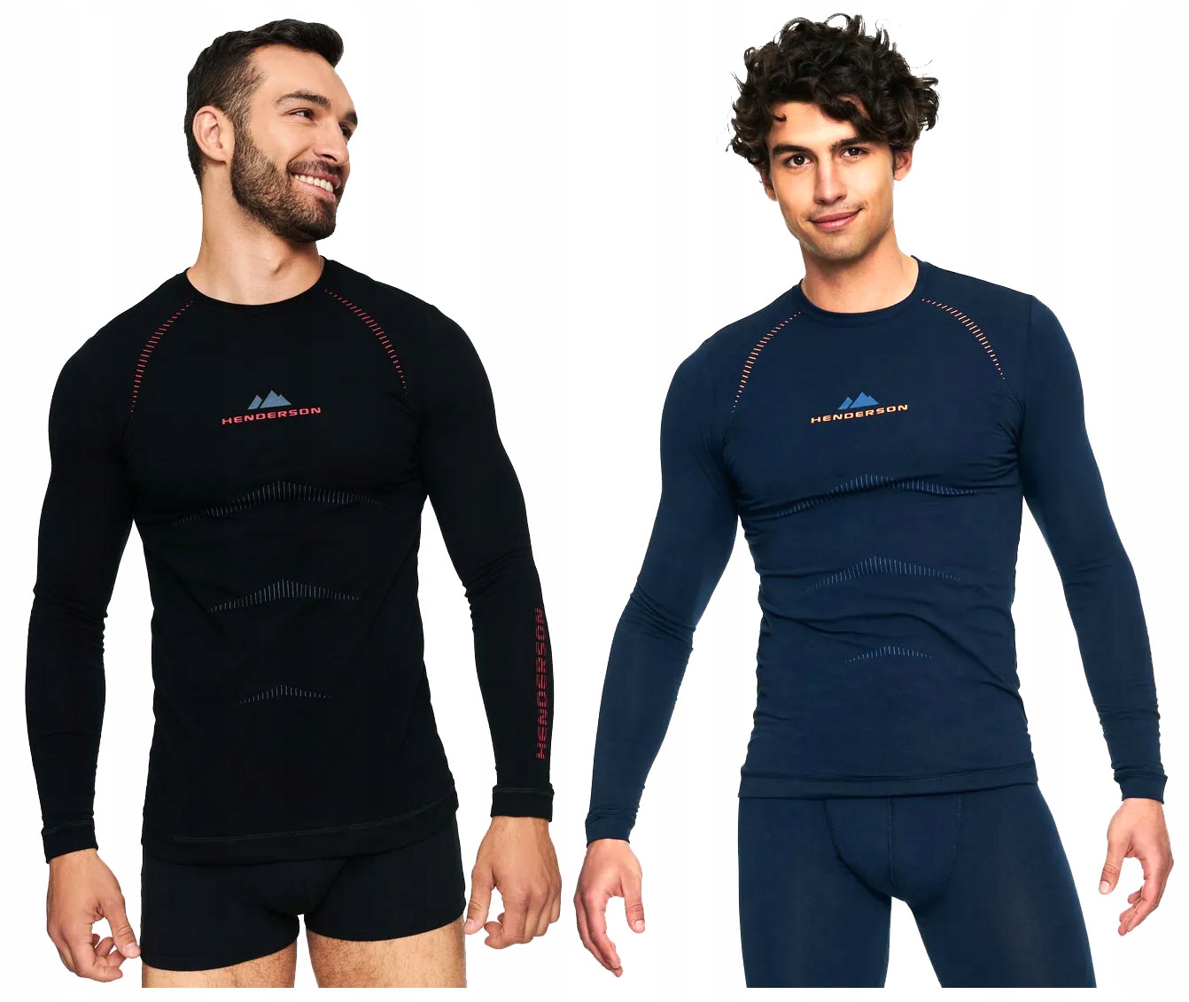 Henderson Tričko Termoaktivní Spodní Prádlo Černá+granátová XXL