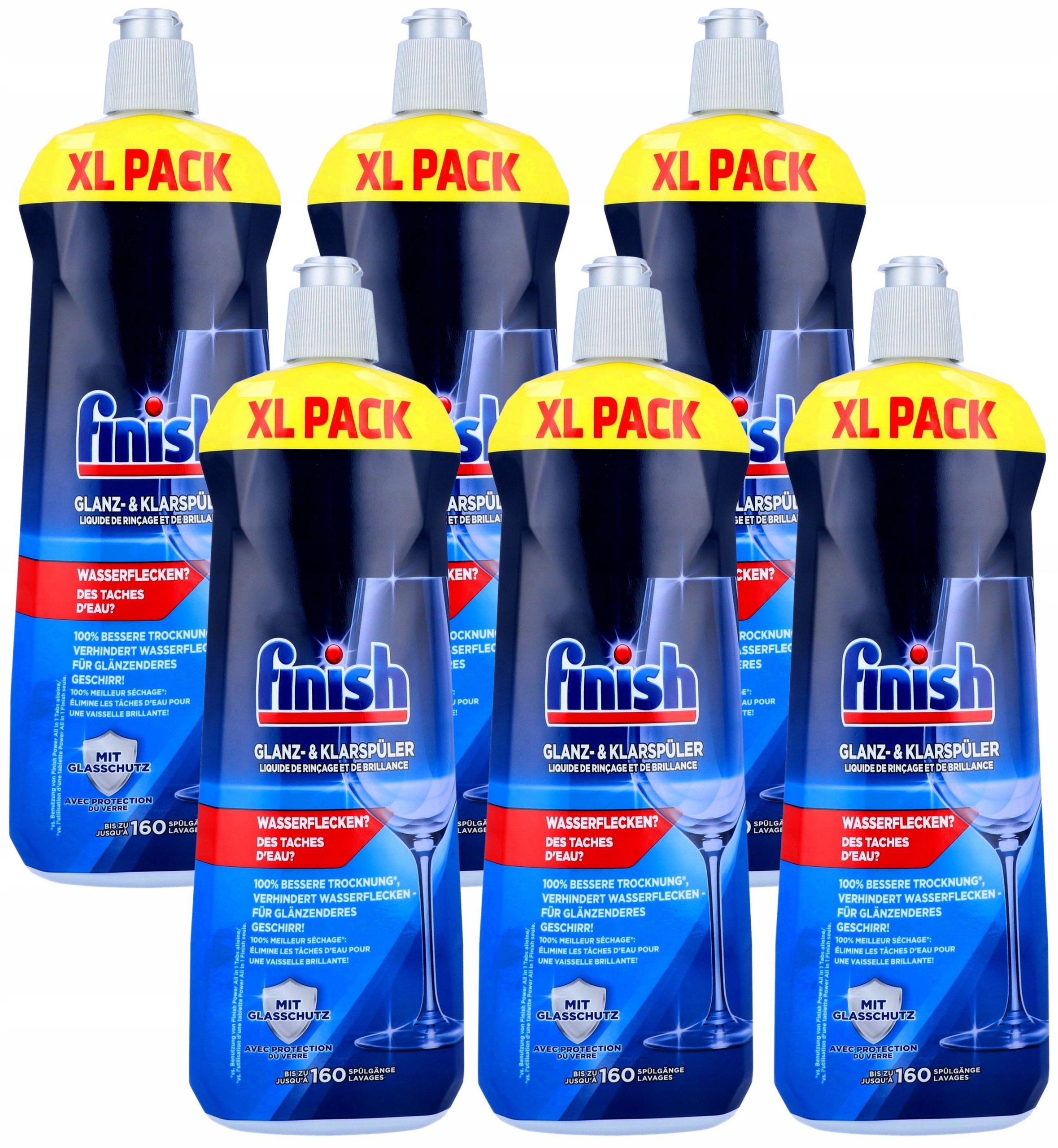 Levně Finish do myčky Leštidlo 6x800ml XL Leštidlo Powerball