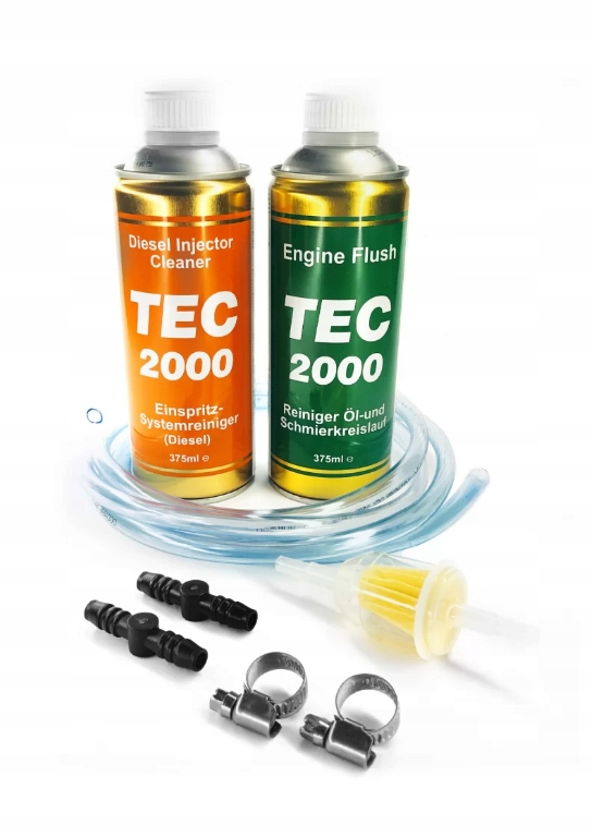TEC 2000 ПРОМЫВКА ДВИГАТЕЛЯ И ДИЗЕЛЬНЫЙ ВПРЫСК КОМПЛЕКТ