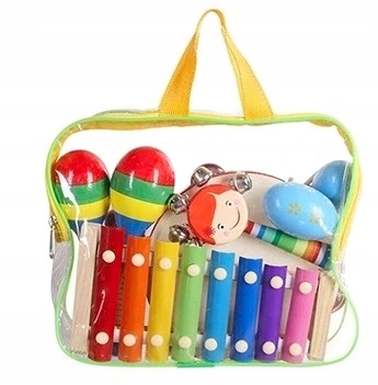 DREWNIANE INSTRUMENTY ZESTAW DLA DZIECI CYMBAŁKI EAN (GTIN) 6944663238742
