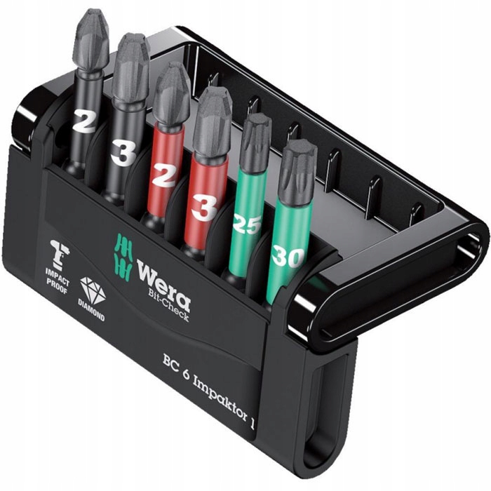 Bitová sada Ph Pz Torx Groty Wera 057695 Impaktor