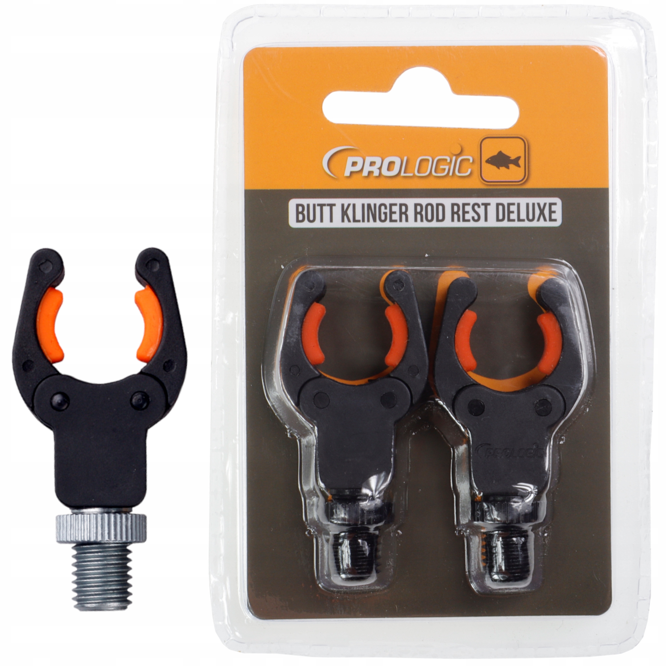 Prologic BUTT KLINGER ROD REST DELUXE widełka nasadka do podpórki 2 sztuki