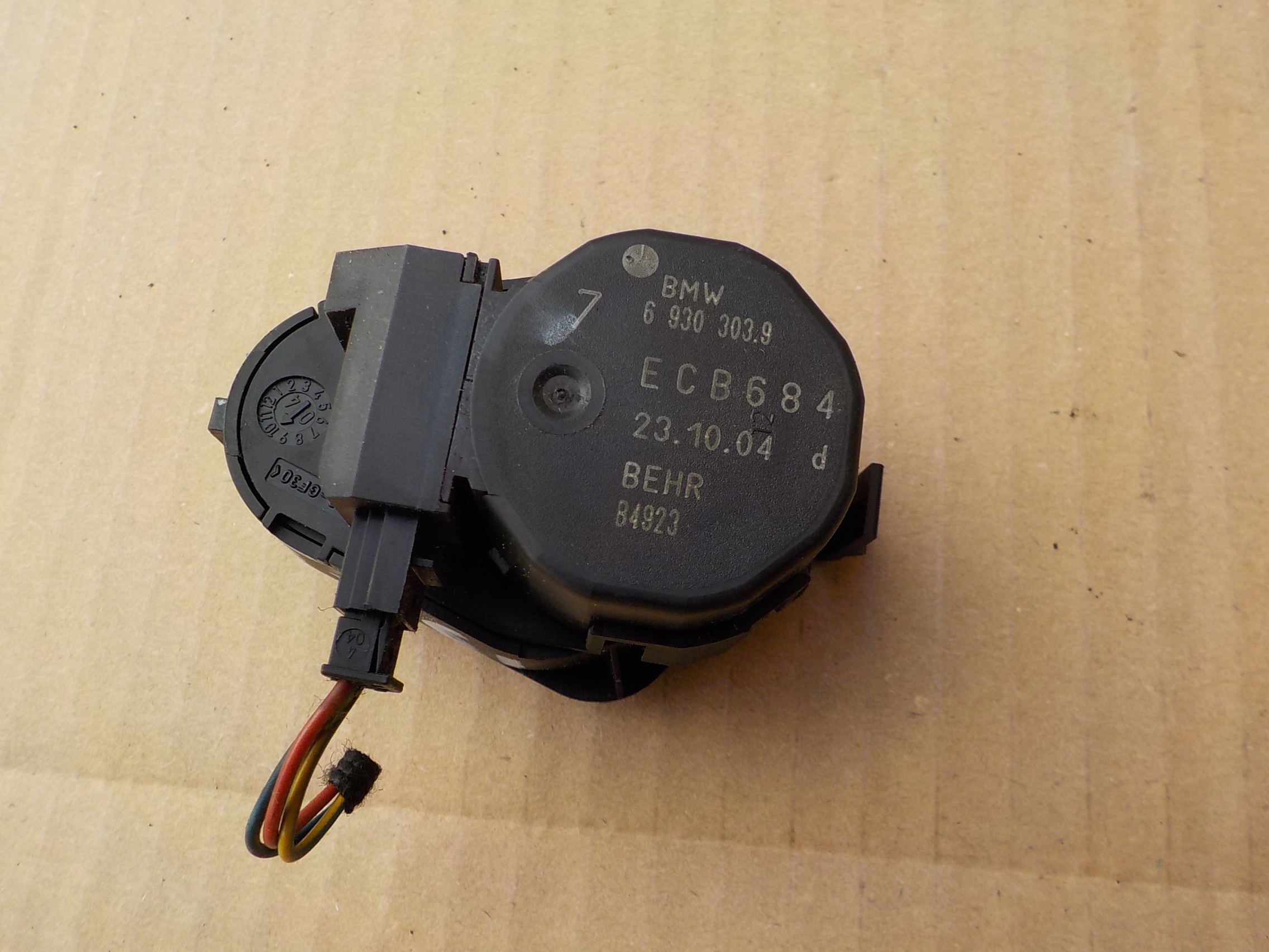 Micro moteur Bloc de chauffage complet bmw e60 2005r 6930303