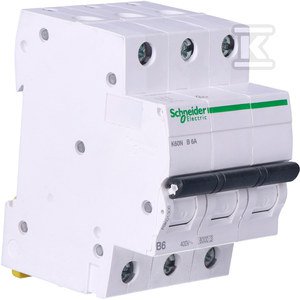 K60N-B6-3 Nadproudový Vypnutý