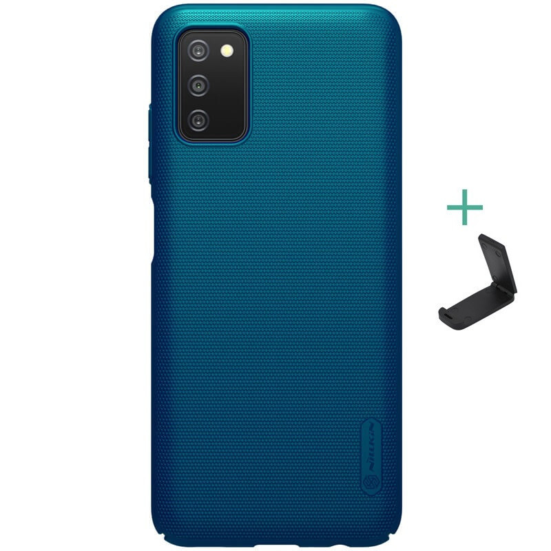 Etui ochronne z tworzywa sztucznego z funkcją podstawki do Samsung Galaxy A03s SM-A037F