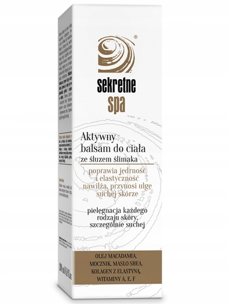 

Sekretne Spa Balsam do ciała ze śluzem ślimaka