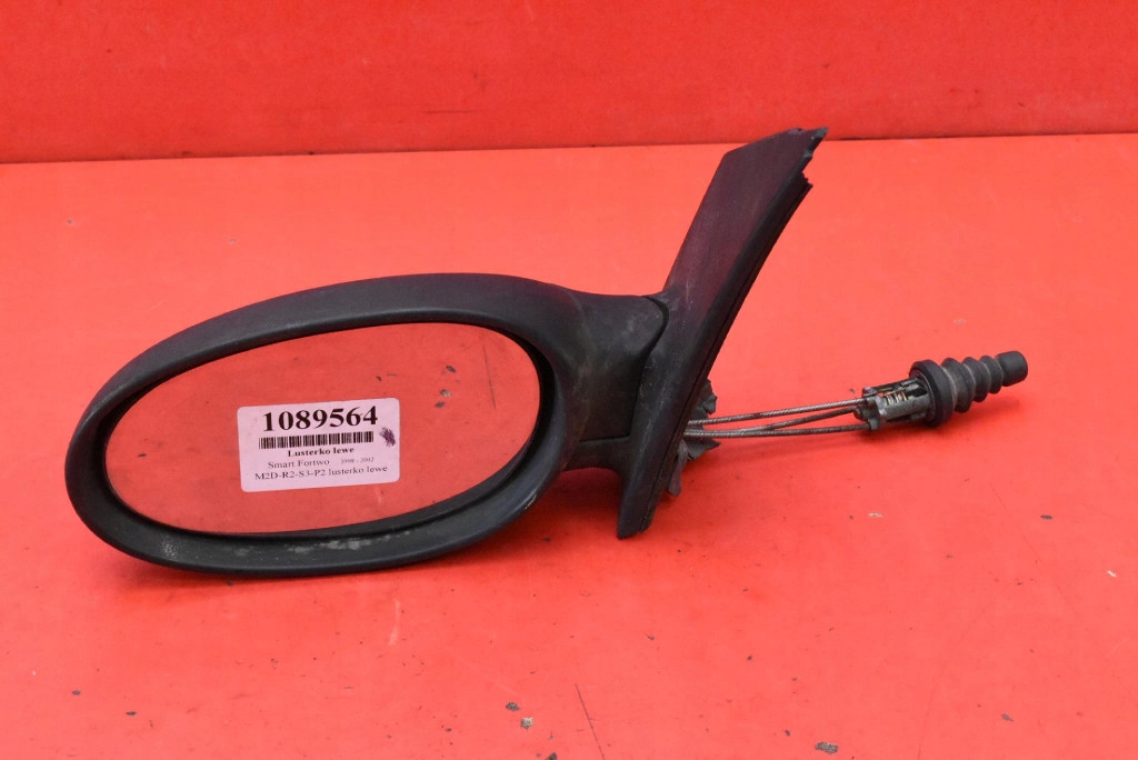 mirror left black, manually EU 0000595V017 SMART FORTWO 1 and 98-02