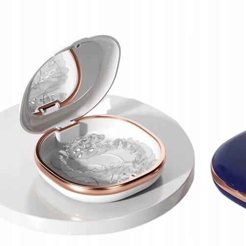 2x nakładka szyna relaksacyjna na bruksizm zgrzytanie pudełko białe