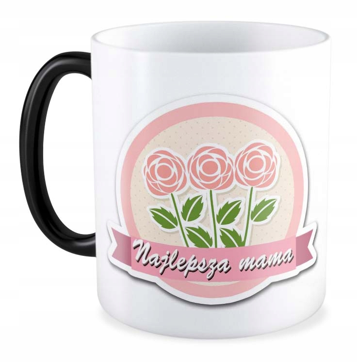 

Kubek magiczny Dzień Matki Mamy Niej Dużo Wzorów