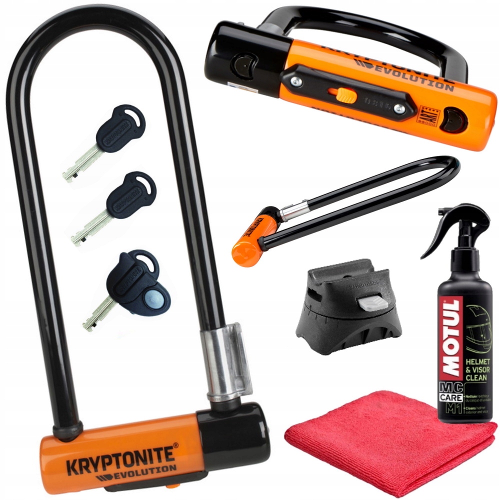 Kryptonite Evolution Mini-9 U-Lock 8 x 24cm