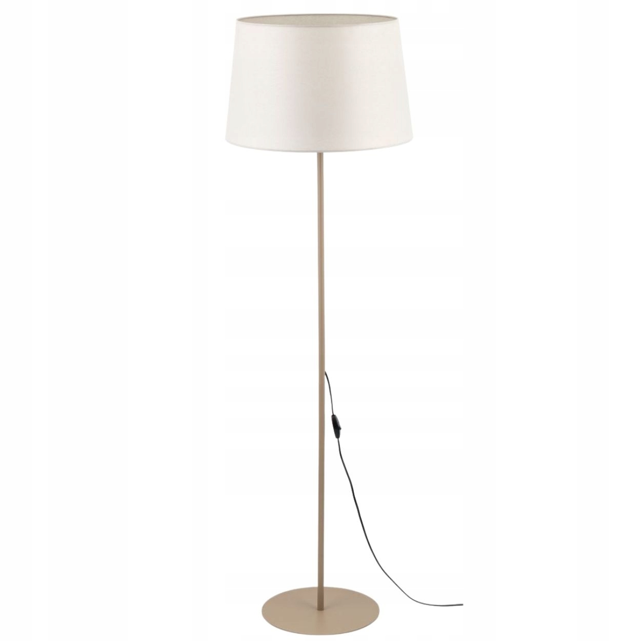 Podlahová Lampa Maja Sabia Béžová Tienidlo Ecru 1XE27 lampa do obývačky