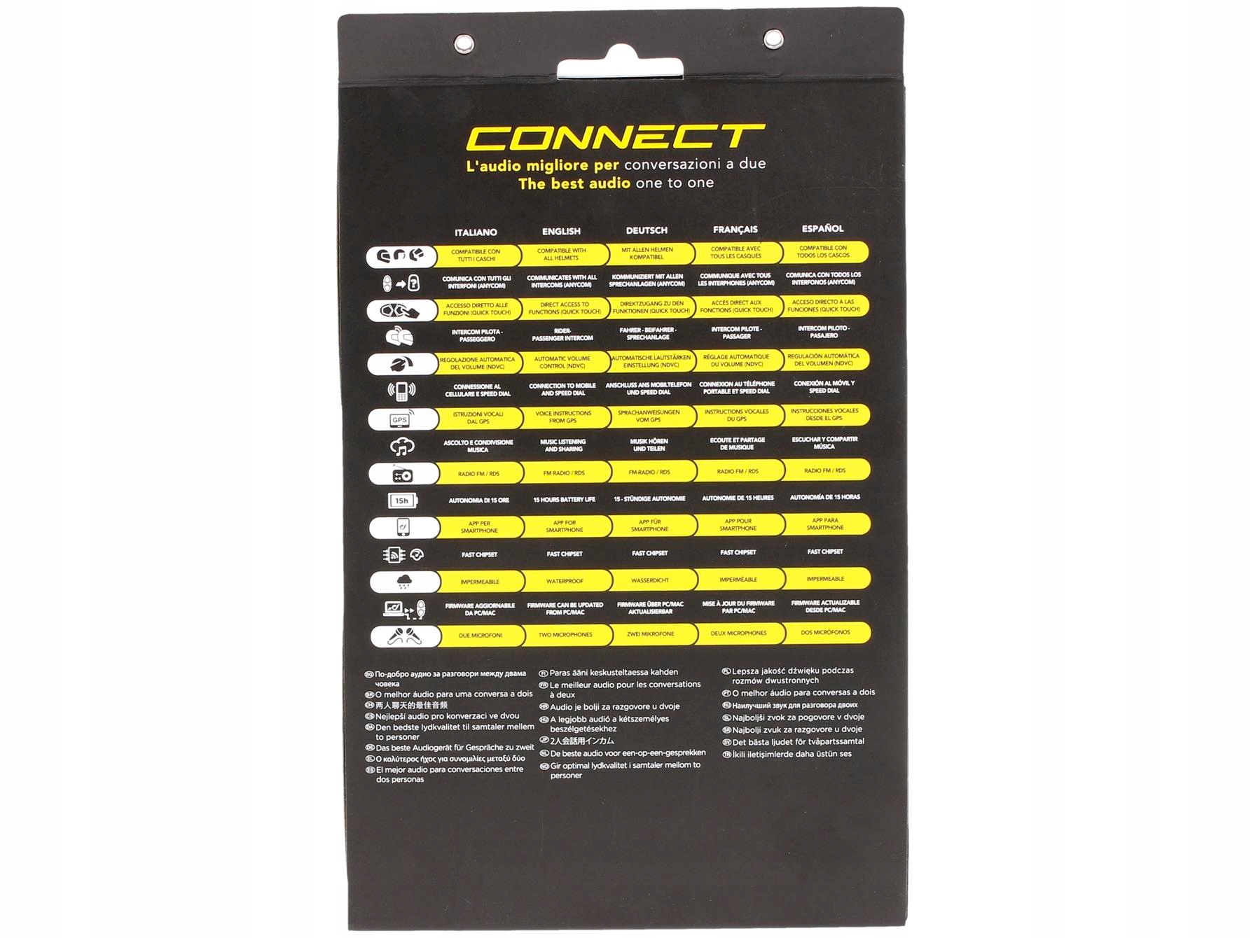 INTERKOM Cellularline INTERPHONE 2 centralki BT Charging Time 2 h