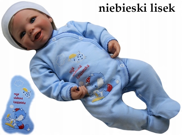 

Pajacyk pajac śpiochy 68 rozpinany bawełniany