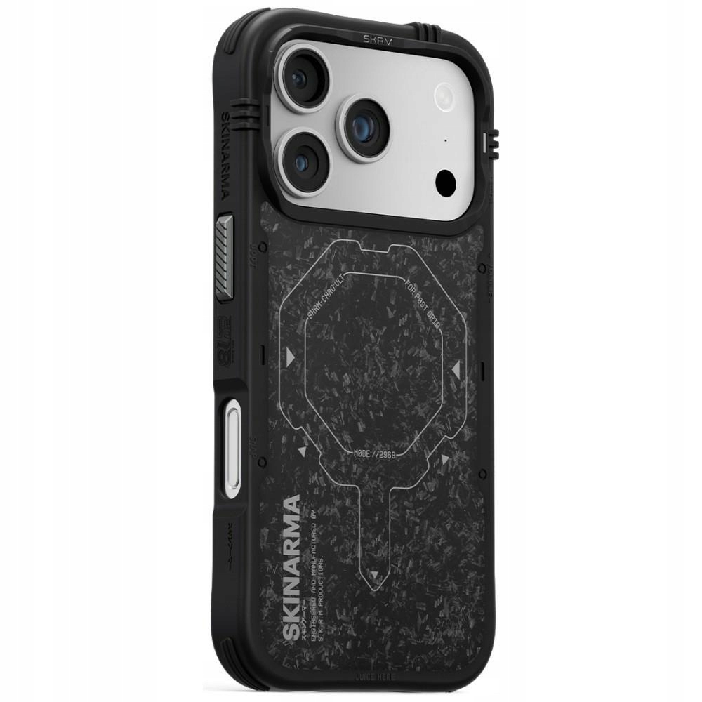Pouzdro Pro Iphone 17 Pro Skinarma Vektorové Magsafe Ochranné Pouzdro