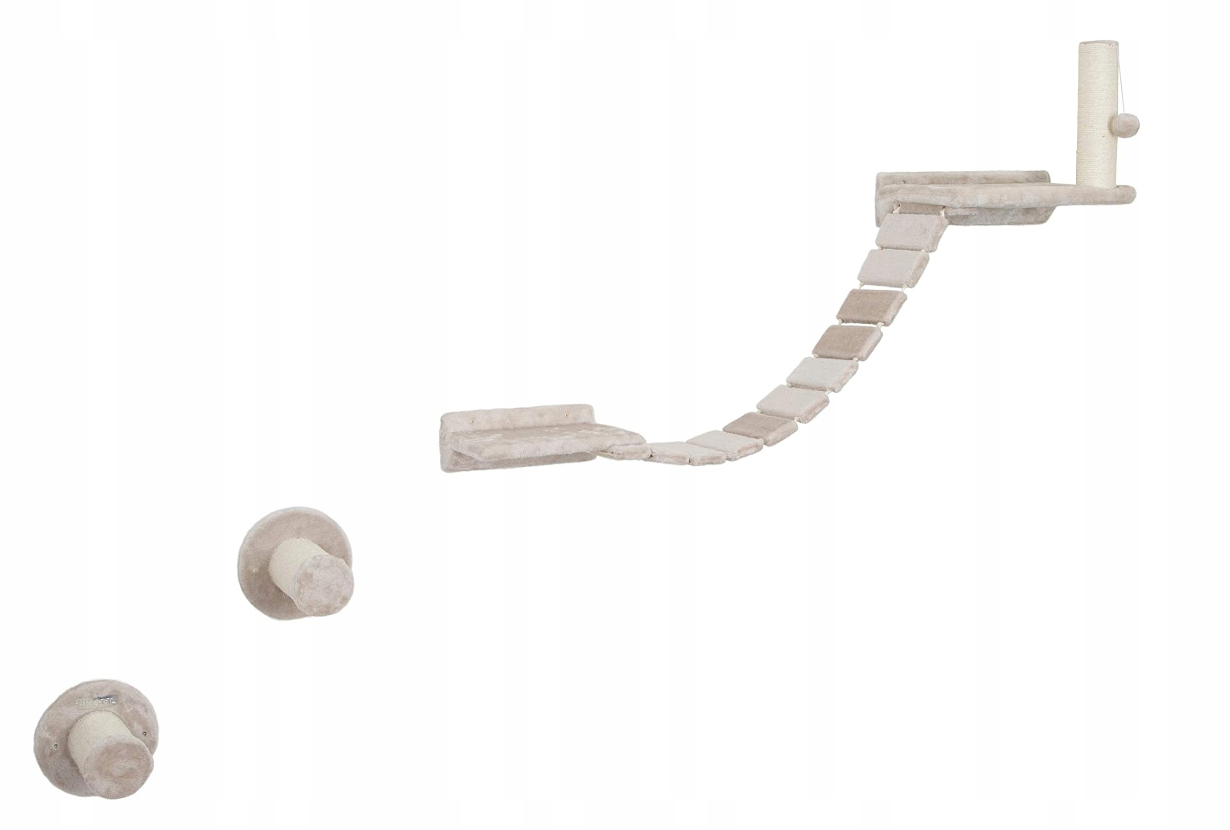 Levně Matterhorn Lezecká stěna Škrabadlo Police Pelíšek pro kočky