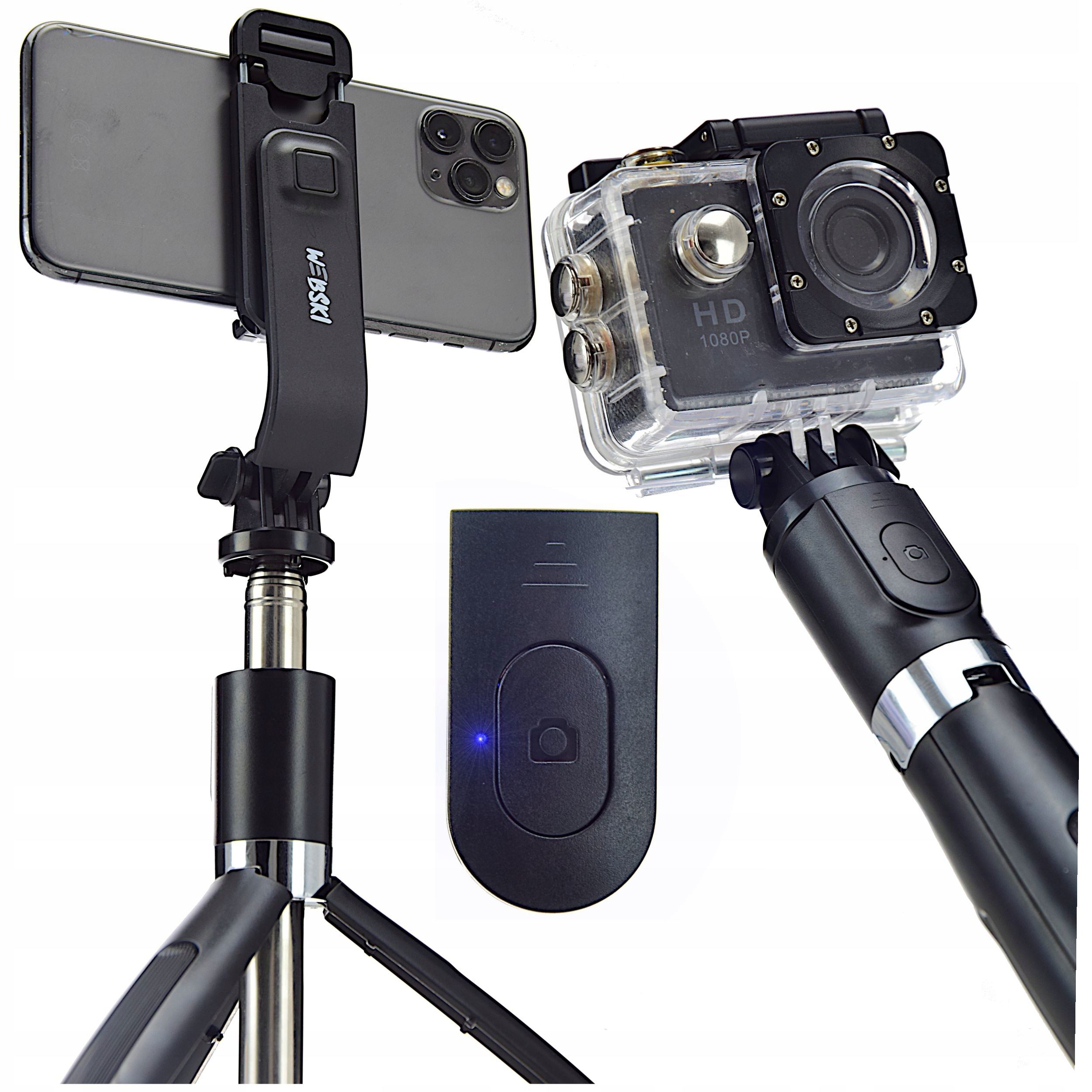 

Kij Statyw Selfie-stick Bt Z Pilotem Do Telefonów