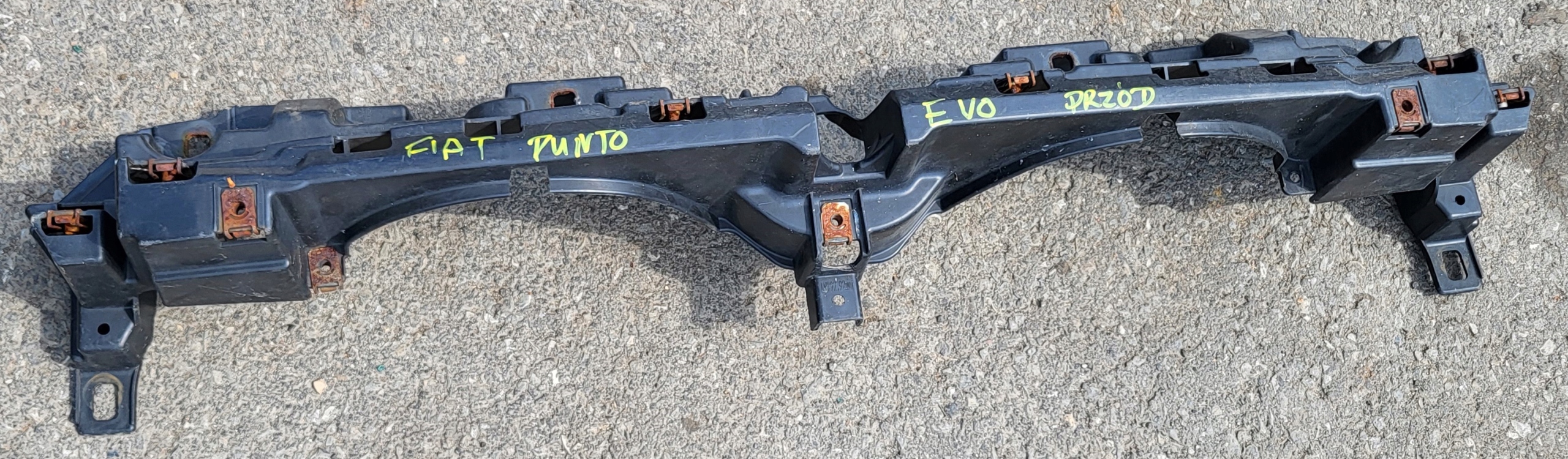 bumper support of the front pillar front FIAT PUNTO EVO OE EU