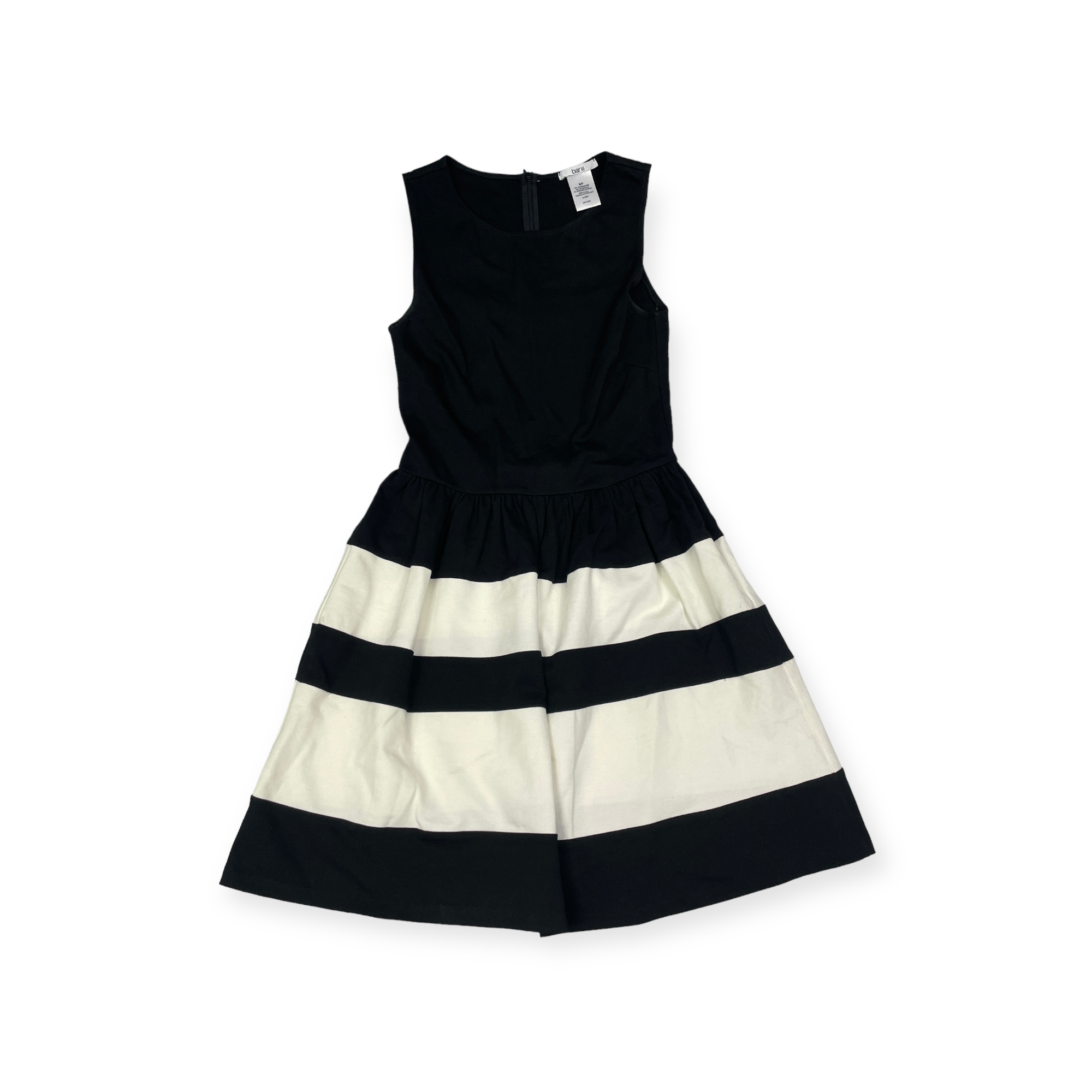 Černá šaty na ramínka Bar III S