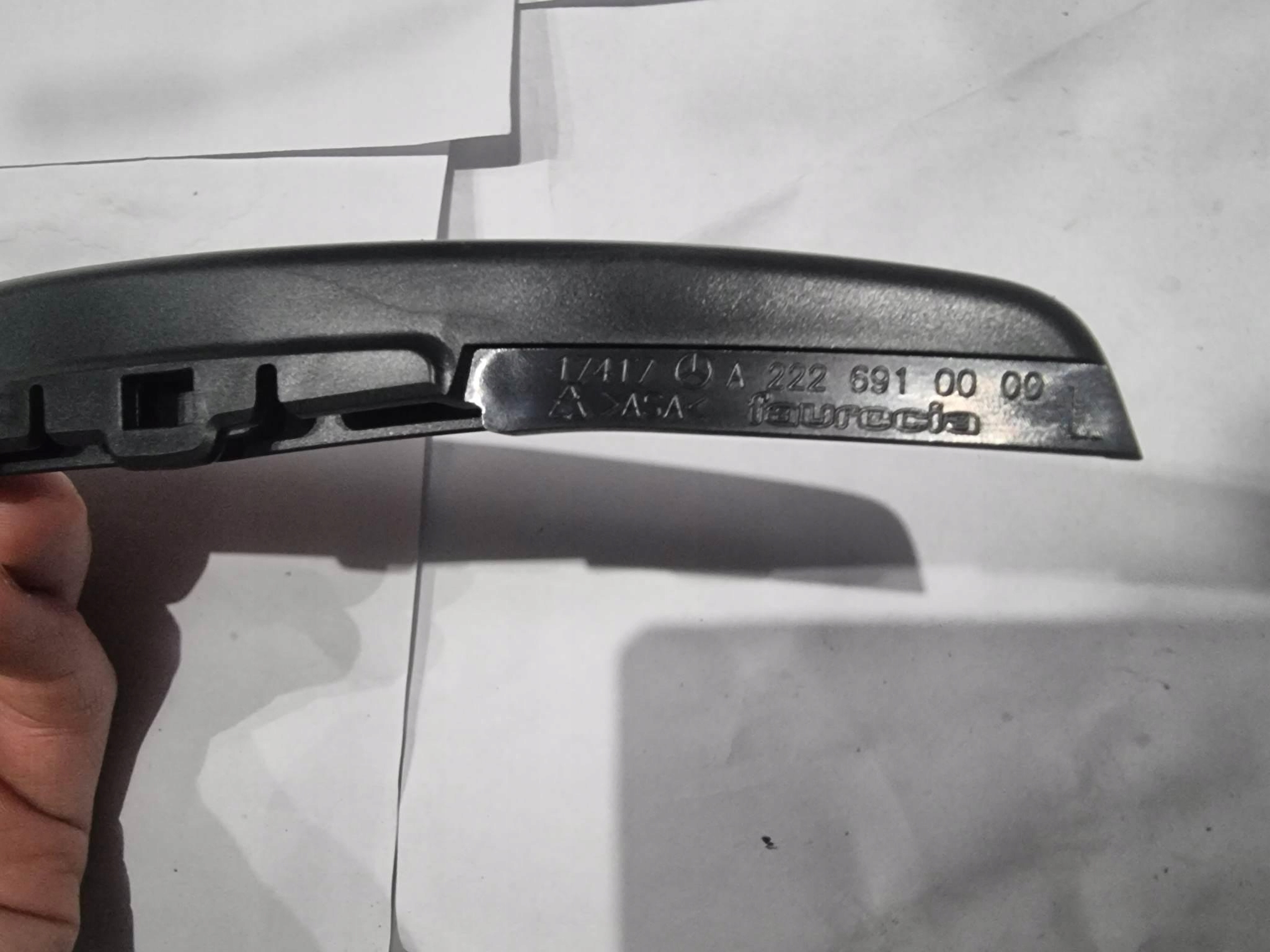 MERCEDES S-KLASA W222 AMG bumper bracket left rear part