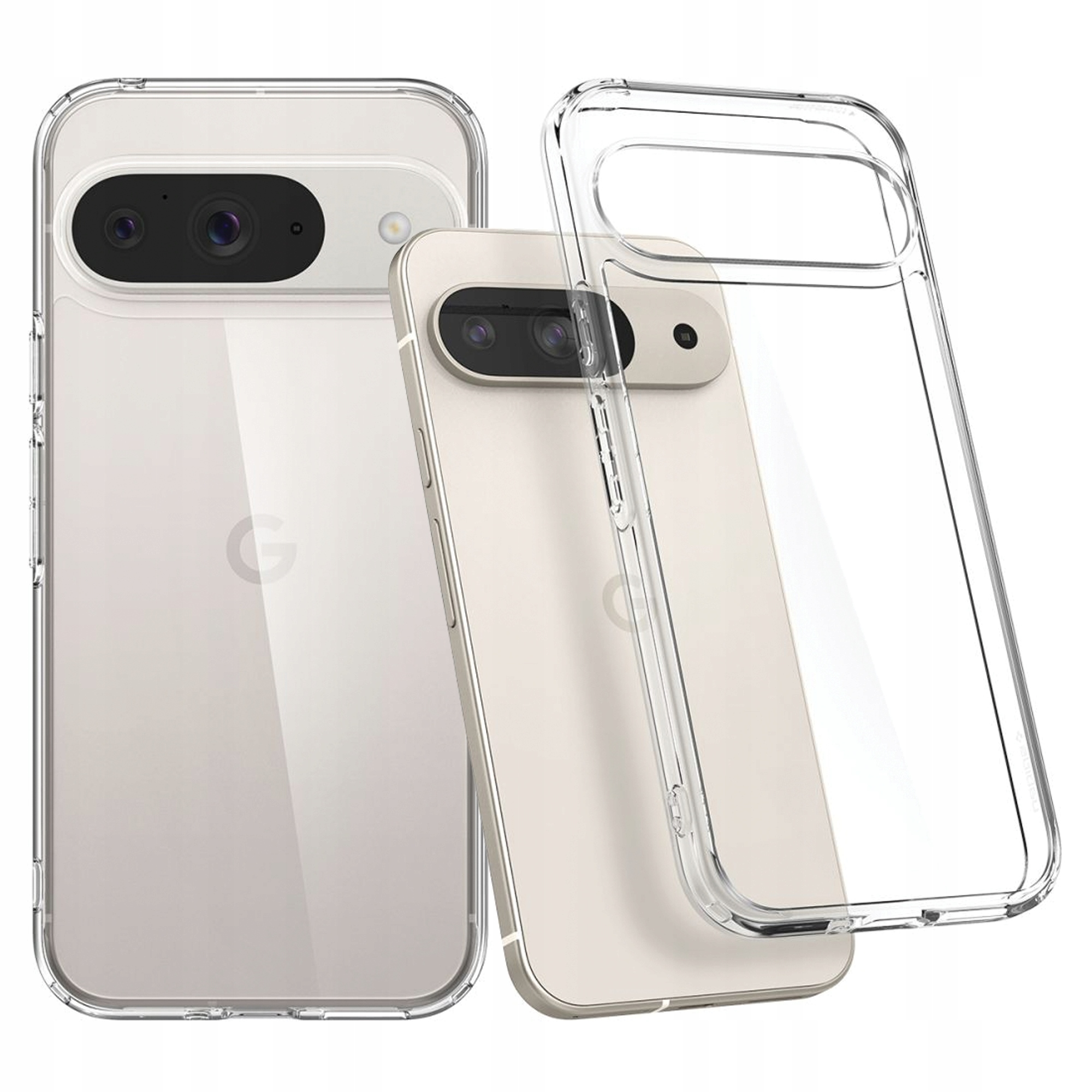Spigen Ultra Hybrid Google Pixel 9 9 Pro Crystal Clear (Průhledný)