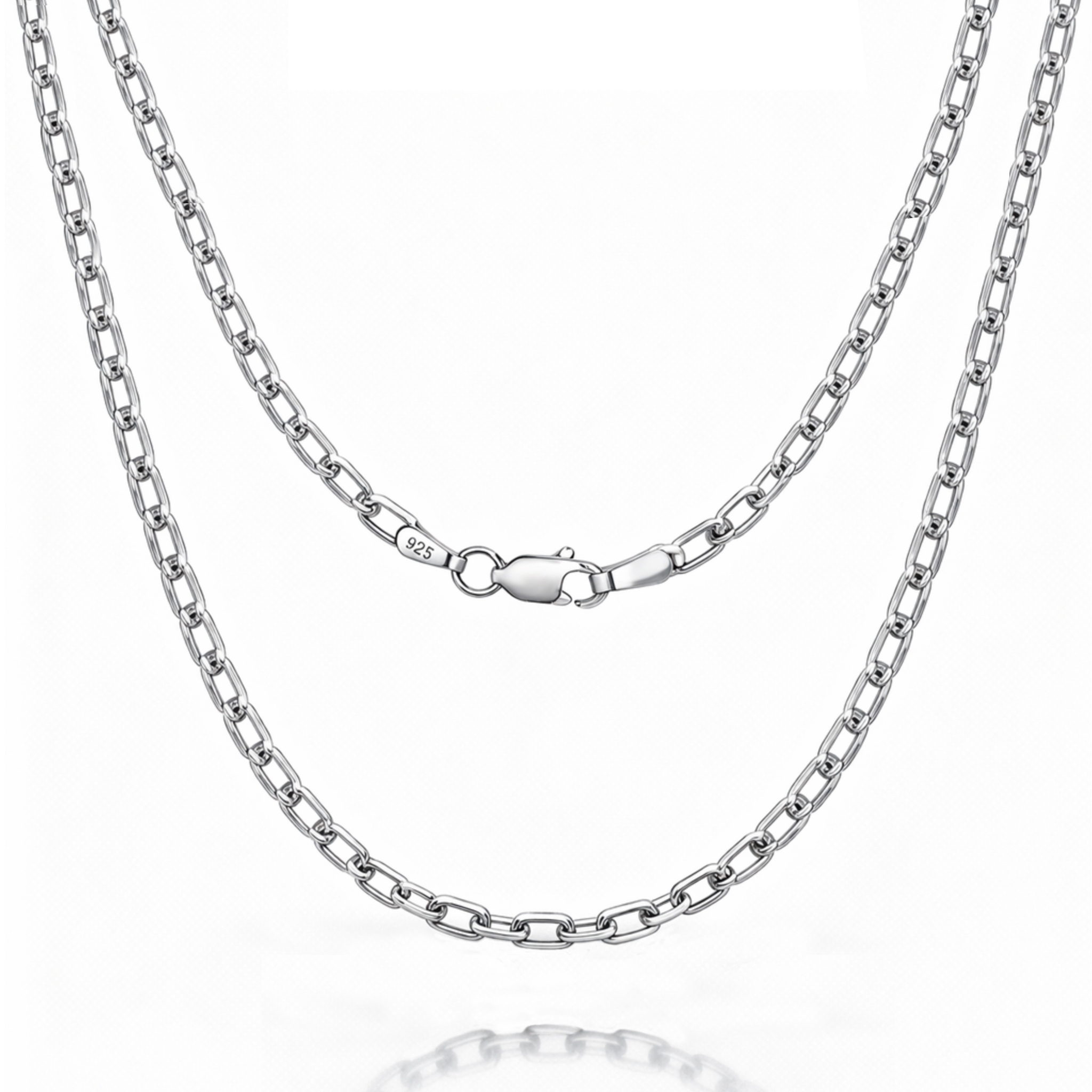 Řetízek Ankier Stříbrný Pánský Stříbro 50cm