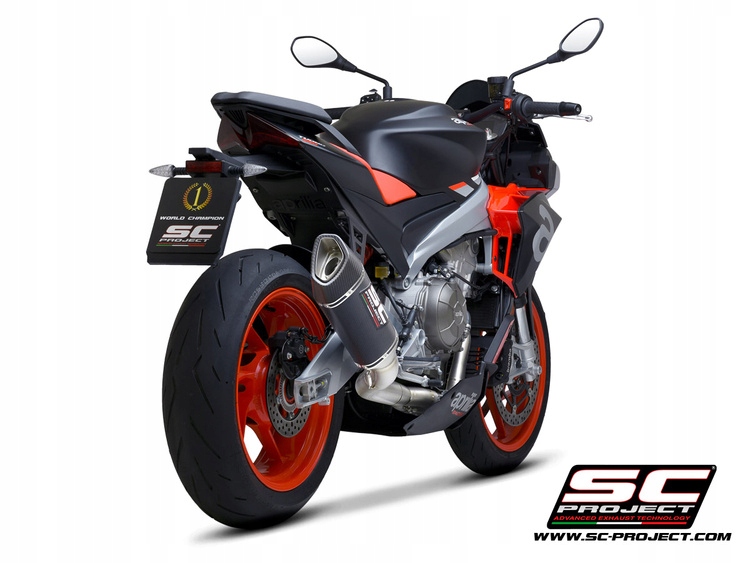 Układ wydechowy SC Project SC1-R Aprilia Tuono 660 Numer katalogowy części A23B-TC90C