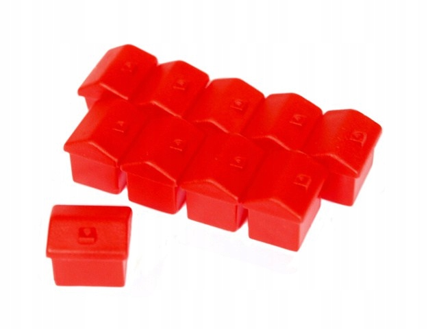 

Hotele do gry Czerwone 10 szt Pionek Hotel