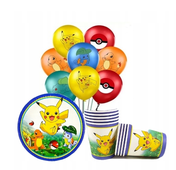 Zestaw urodzinowy Pokemon