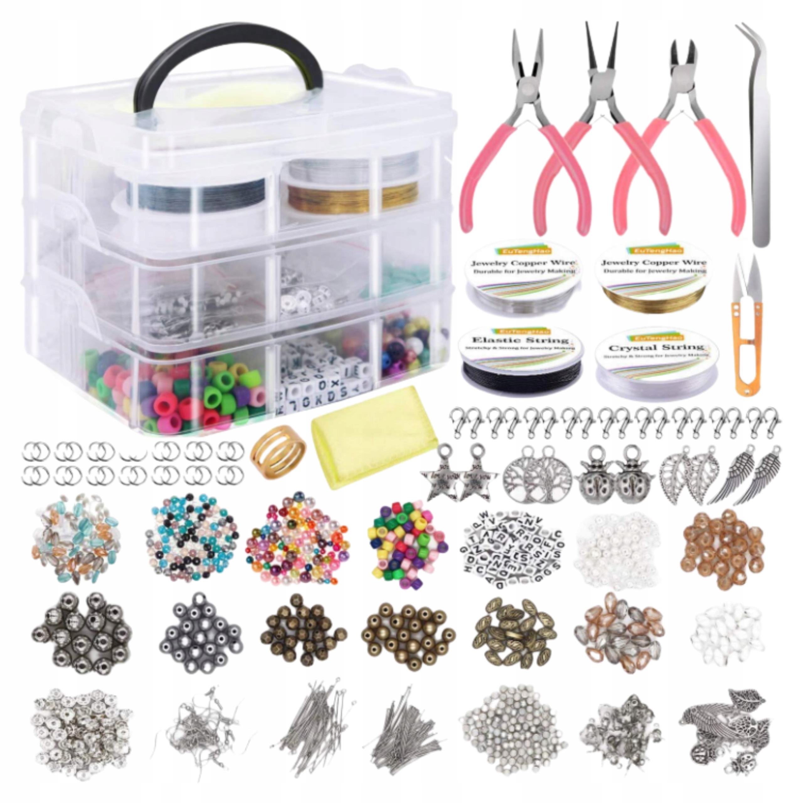 Kreativní Sada Korálky Pro Výrobu Náramků