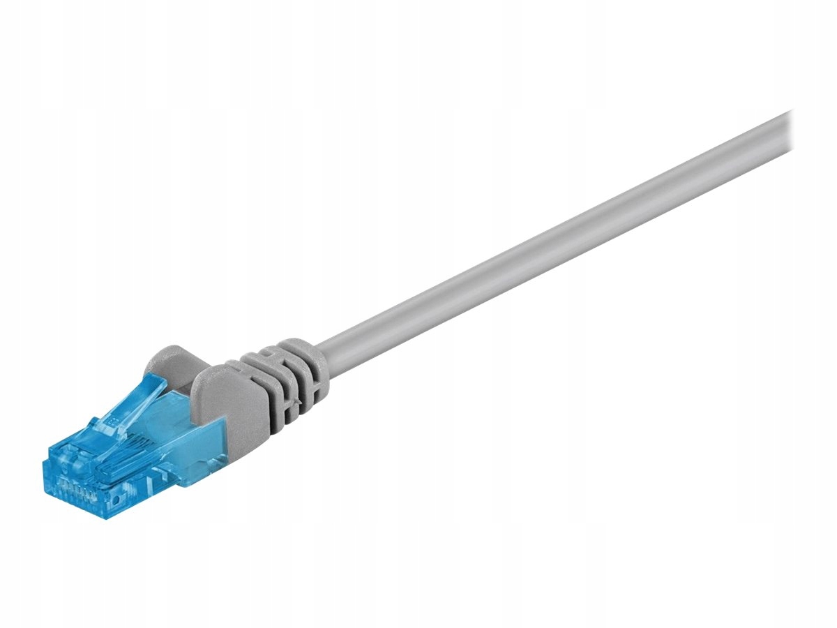 Goobay 55422 Kabel krosowy Cat 6A U/utp, szary, 3 m Goobay