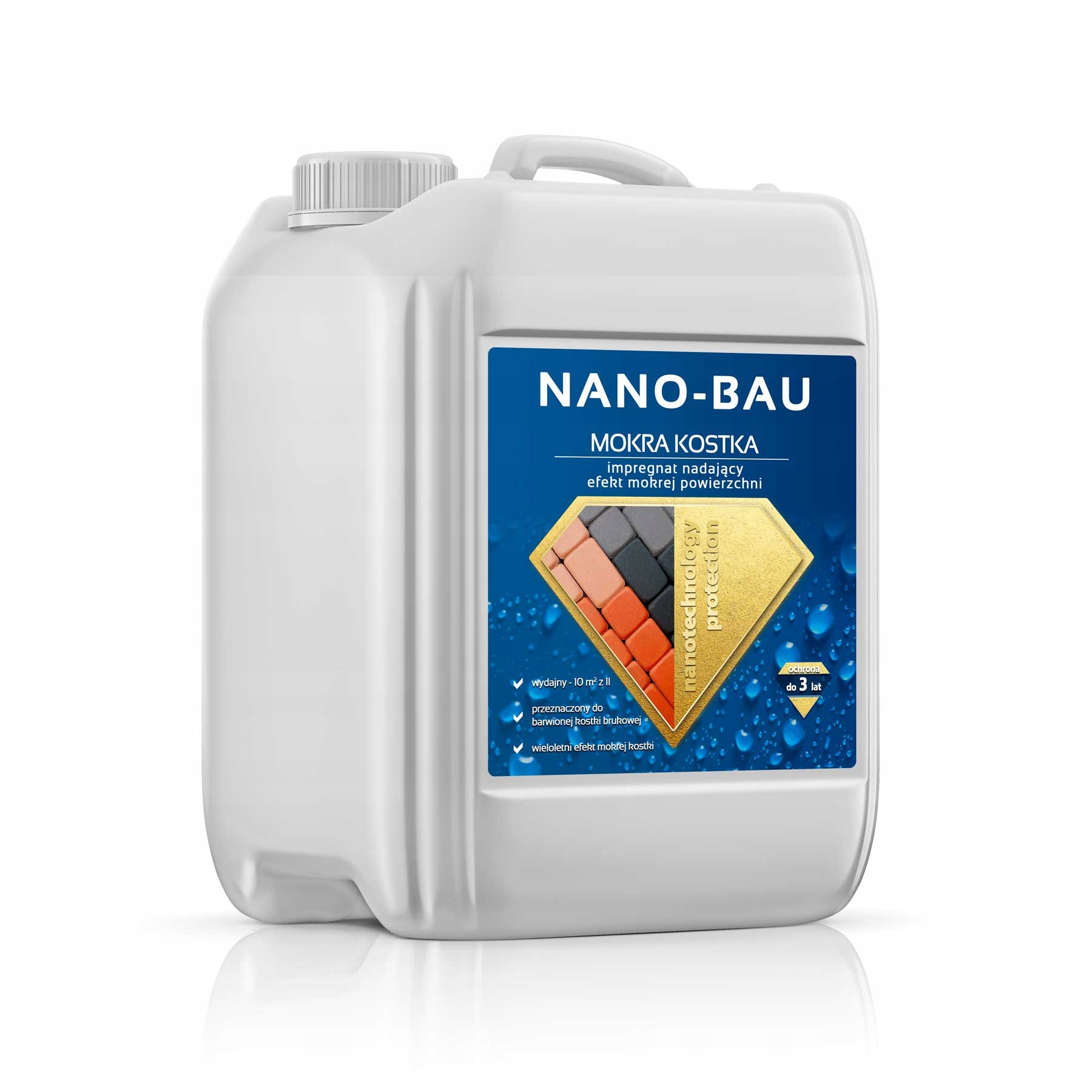 Nanobau impregnace „mokrý efekt“ kostka