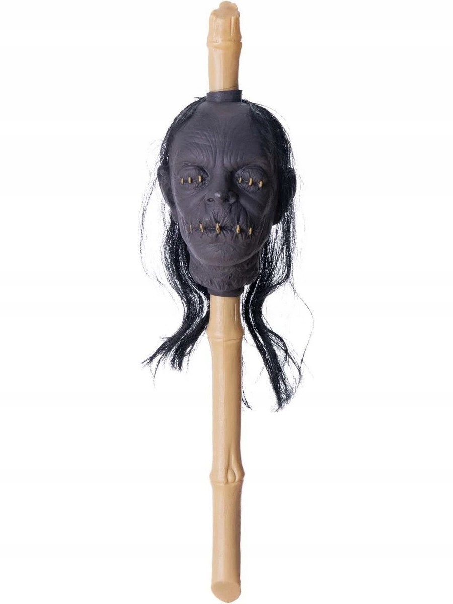 

Dekoracja Głowa Pal Ozdoba Halloween Voodoo