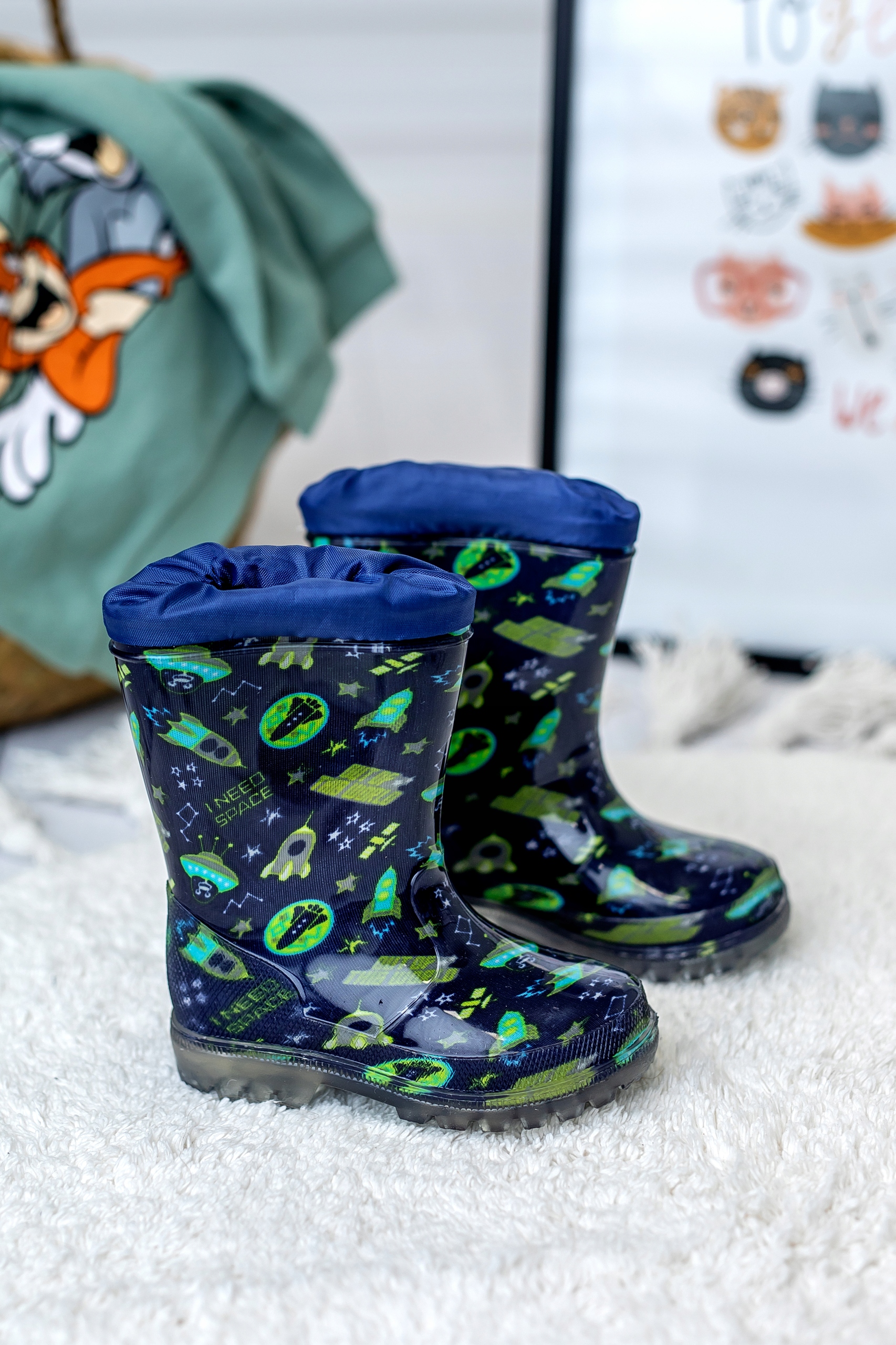 Kalosze dziecięce rakieta granatowe WOJTYŁKO (30) Marka Wojtyłko